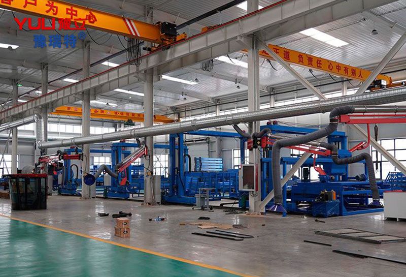 Fully automatic dual-mode leak board production line