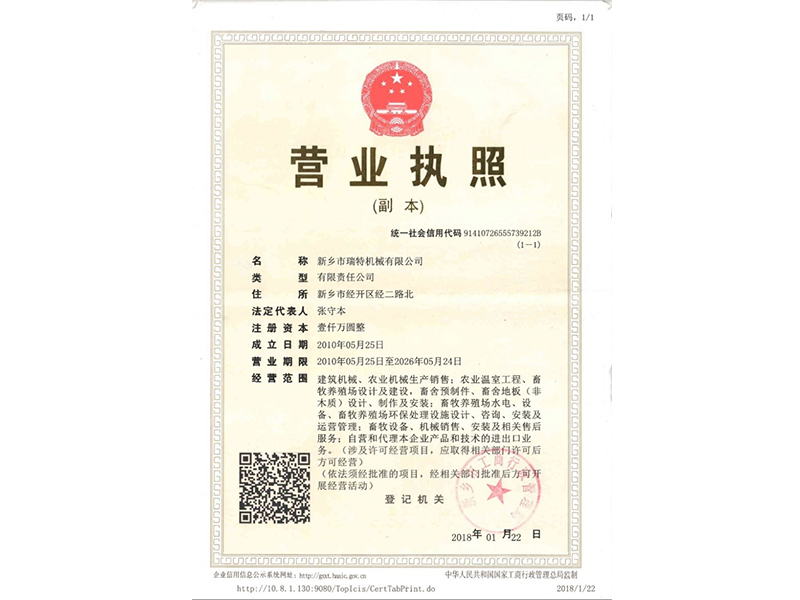 business license