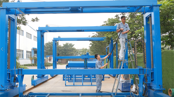 Characteristics and process of the production line equipment for fecal leakage plates